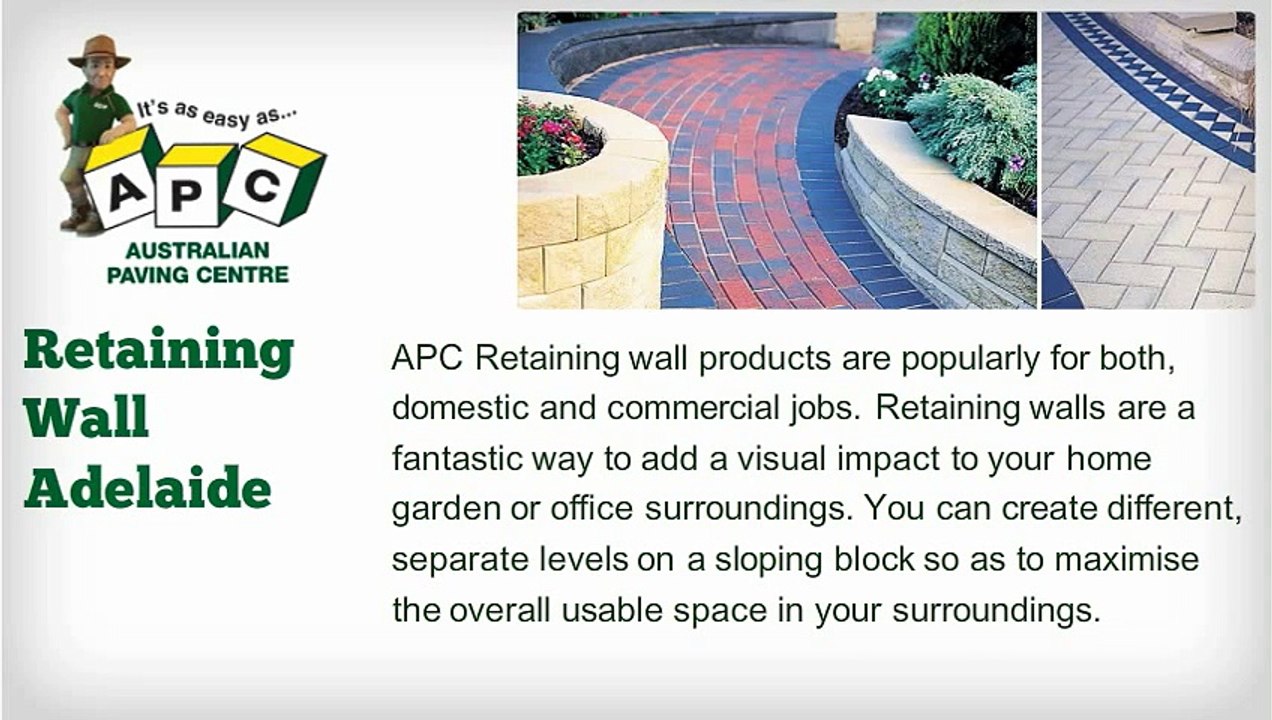 retaining wall Adelaide