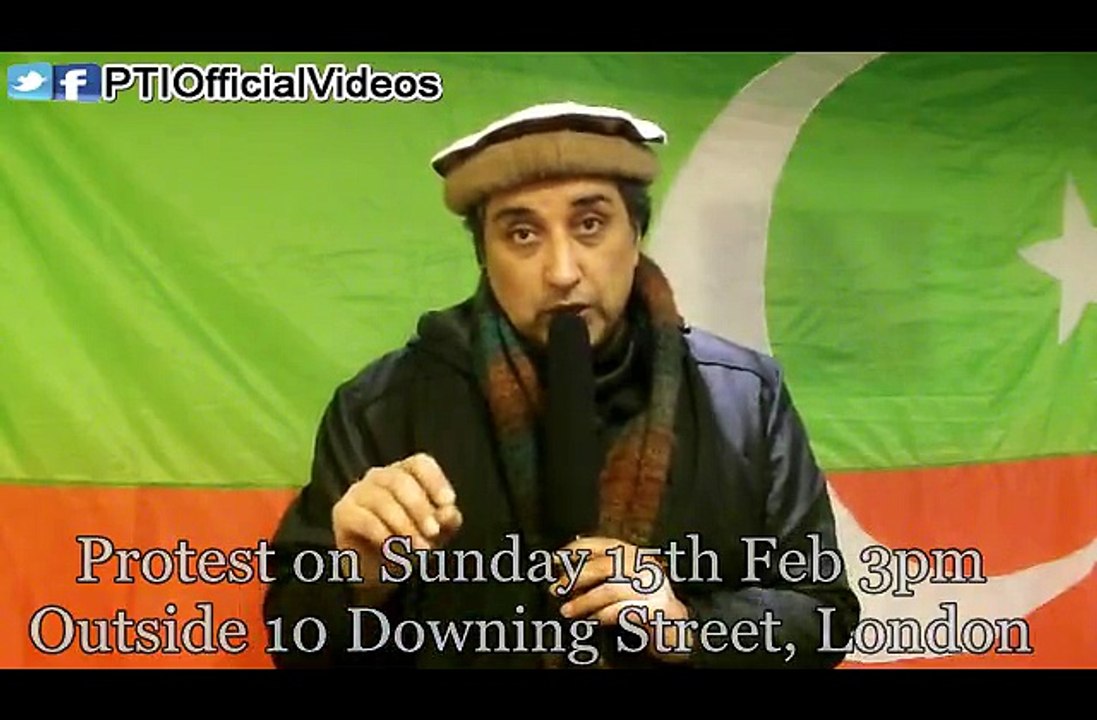 Message to Pakistani Cummunity in UK - PTI UK Protest against Altaf Hussain. 15th Feb, 3pm Outside 10 Downing Street London