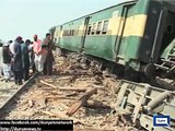 Jacobabad- Blast near railway track derails four bogies, injures 20