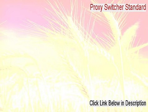 Proxy Switcher Standard Free Download - Free of Risk Download [2015]