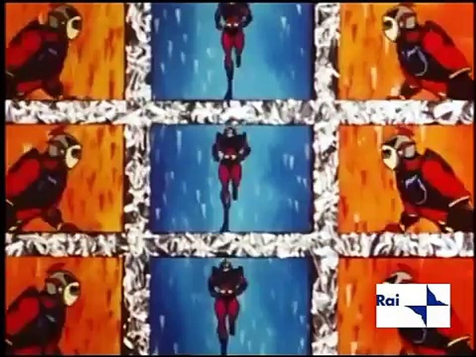 Ufo Robot Goldrake sigla  originale con logo nuovo  RAI