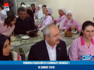 FABRIKA ISCILERIYLE KAHVALTI (DENİZLİ ) 13/02/2015