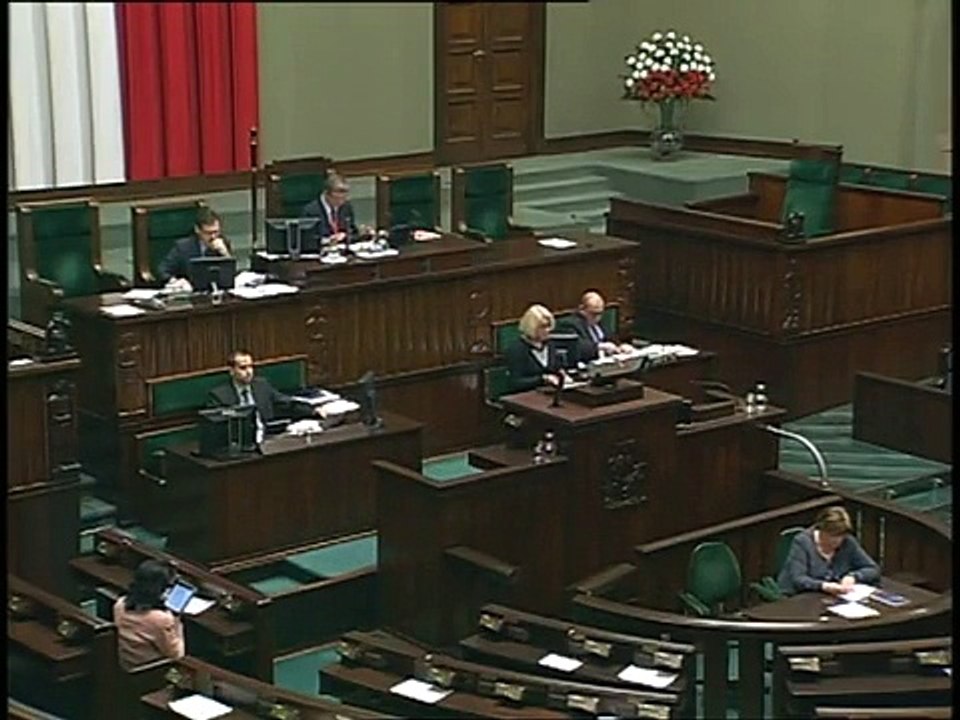 Poseł Marzena Machałek - Wystąpienie z dnia 05 lutego 2015 roku.