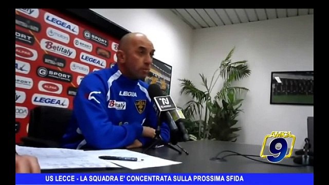 U.S. LECCE | La squadra è concentrata sulla prossima sfida