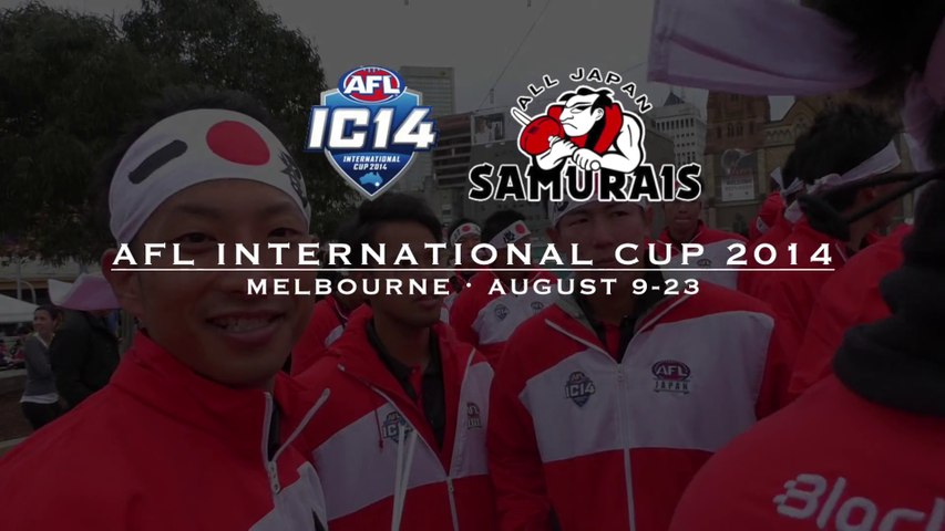 AFL International Cup 2014 Highlights - Japan Samurais / ＡＦＬインターナショナルカップ2014ハイライト　日本代表サムライズ