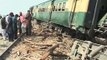 Jacobabad- Blast near railway track derails four bogies, injures 20