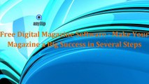 Publish an Awesome Digital Magazine with Digital Publishing Software Easily