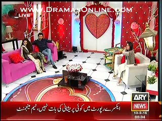 The Morning Show With Sanam – 13th February 2015 - DramasOnline