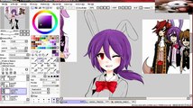 [Speedpaint] Bonnie from five nights at freddy's