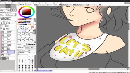 【Speedpaint】Human Chica - Five Nights at Freddy's