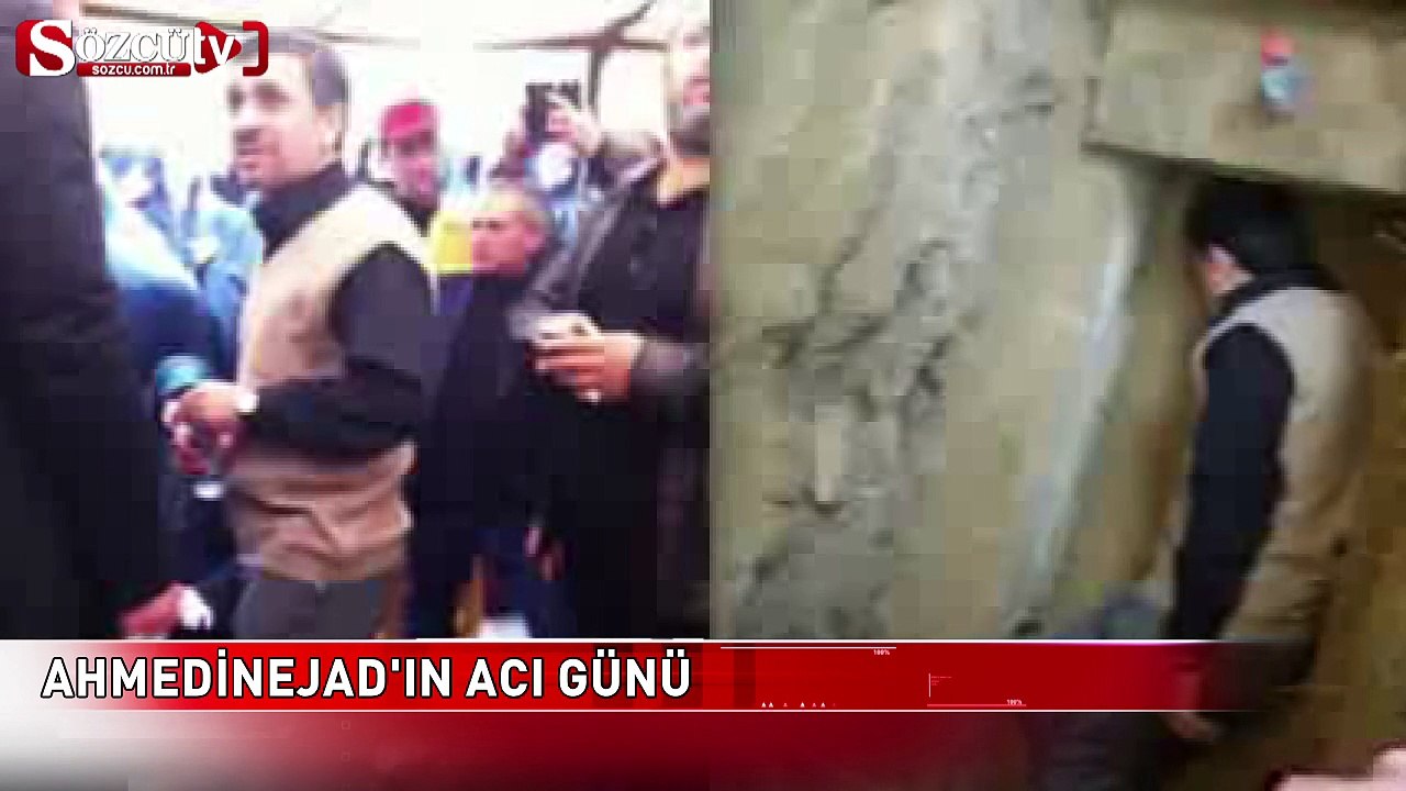 İran eski Cumhurbaşkanı  Ahmedinejad mezara girdi!