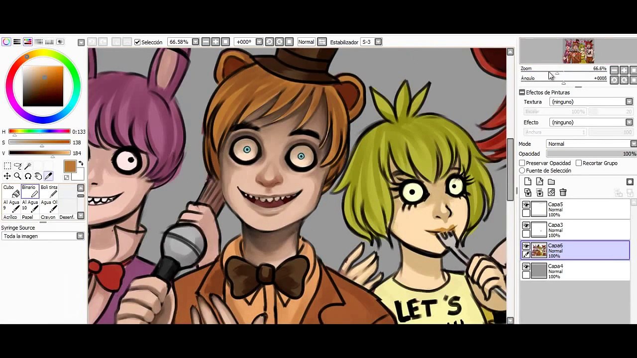 Five nights at Freddy's [speedpaint]