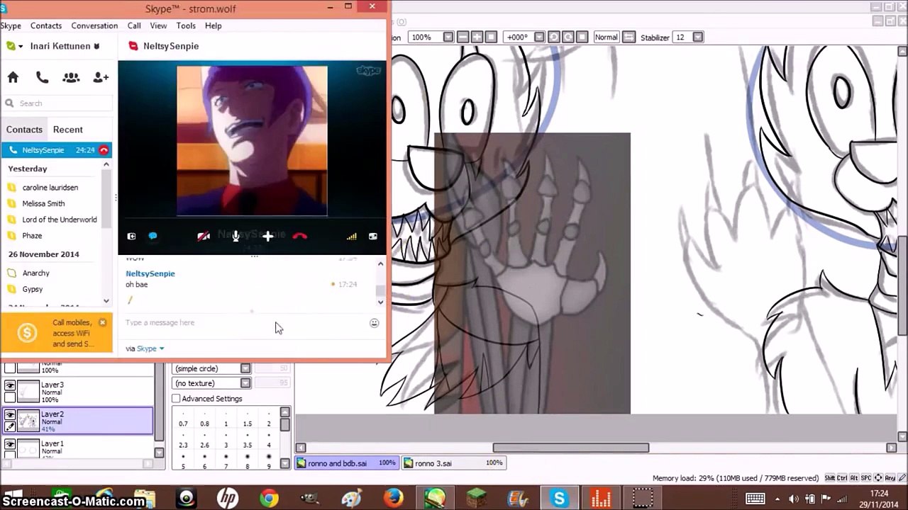 Five Nights at Freddys OC SpeedPaint - Welcome