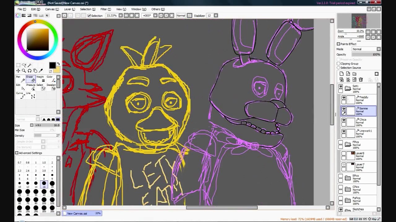 Five Nights at Freddy's Speed Paint