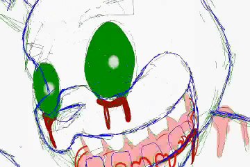 Five Nights At Freddy's Speedpaint  Bonnie (Gore)