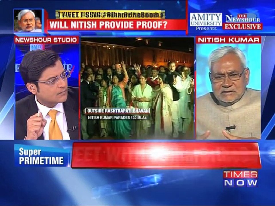 The Newshour Exclusive: Nitish Kumar