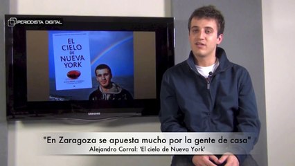 Alejandro Corral, autor de 'El cielo de Nueva York'. 12-2-2015