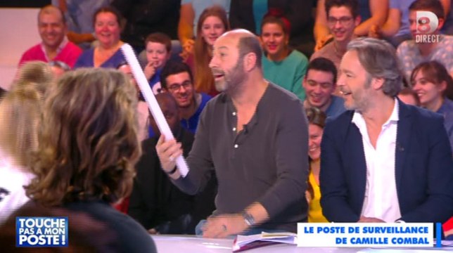 Kad Merad détruit le plateau de TPMP - ZAPPING PEOPLE DU 13/02/2015