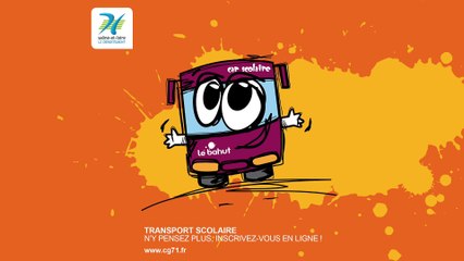 Message radio : inscription en ligne au transport scolaire