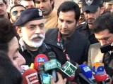 Peshawar: IG KP Nasir Durrani brief Blasts Situation-13 Feb 2015