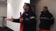 90 pompiers du Finistère manifestent contre le budget 2015