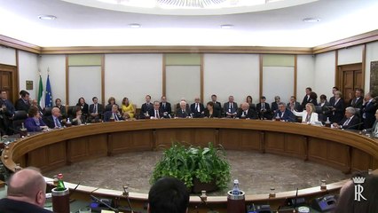 Roma - Mattarella presiede l'Assemblea plenaria del CSM  (11.02.15)