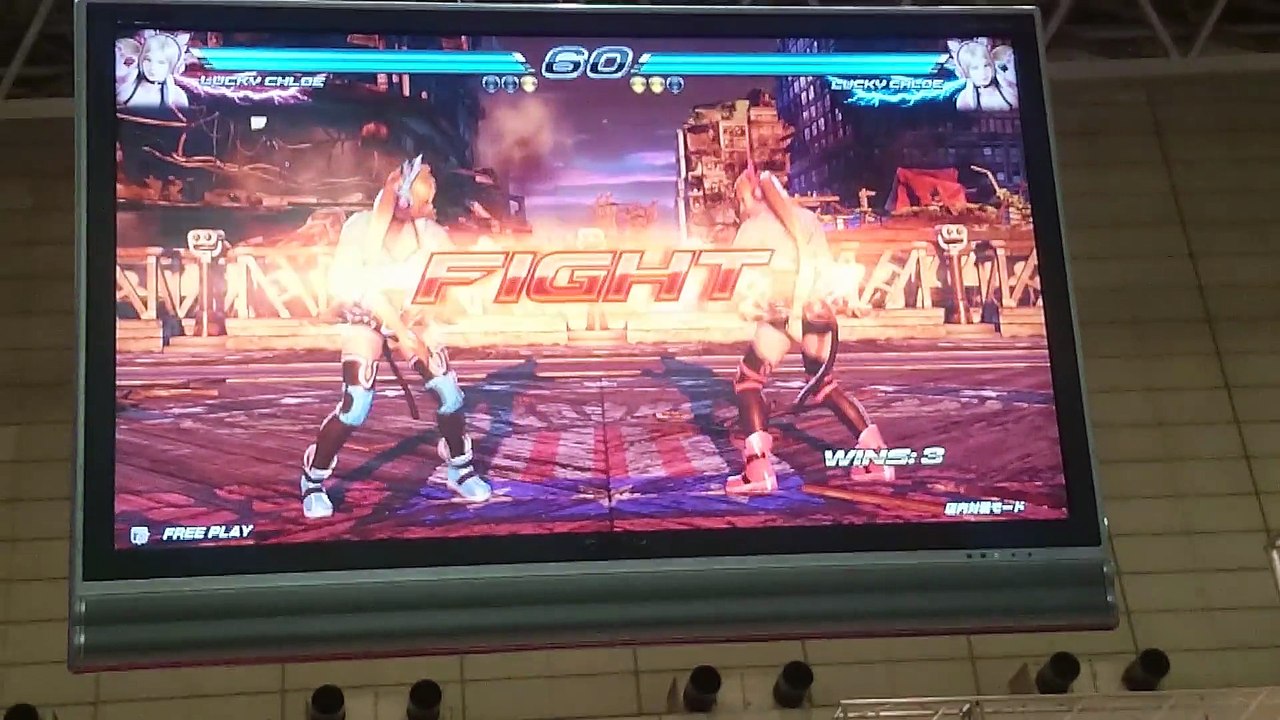 AOU　鉄拳７ゲーム動画