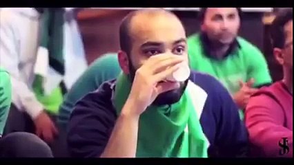 How pakistanis react to cricket matches especially against india
