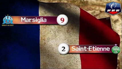 ''Coupe De France'' (Quarti Di Finale) ---Marsiglia - Saint-Etienne---