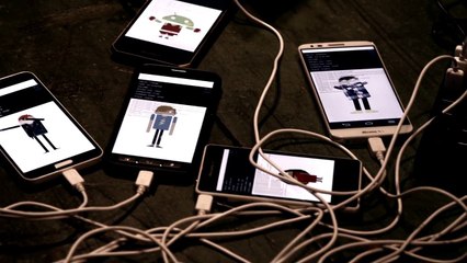 La folle chorale de Google avec 300 smartphones