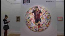 Dos retratos de Messi, estrellas de una subasta benéfica