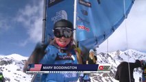 Run of Boddington Mary Celia (USA) - Swatch Freeride World Tour 2015 in Vallnord Arcalis (AND) By The North Face