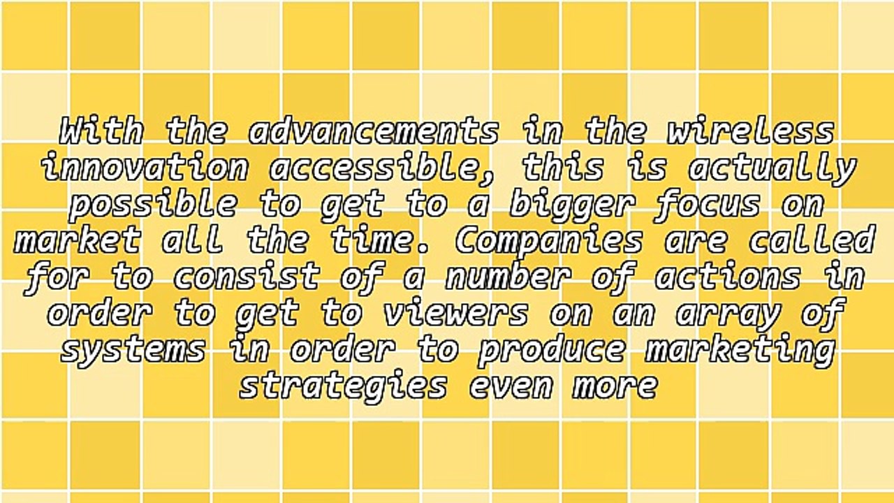 Accomplish Cutting Edge Levels Using A Mobile Marketing Agency