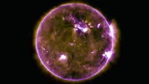 NASA 5 ans d'observation du soleil en Time Lapse