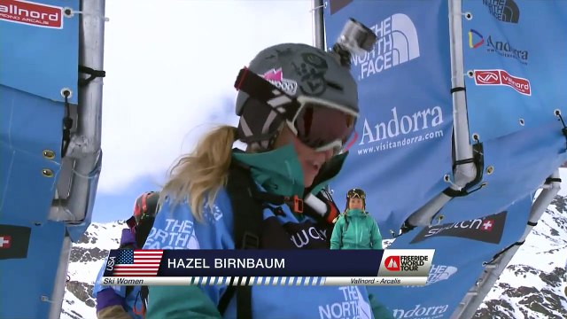 Winner Run of Birnbaum Hazel Josie (USA) - Swatch Freeride World Tour 2015 in Vallnord Arcalis (AND) By The North Face