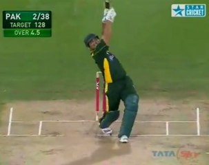 Kamran Akmal 64(33) - Australia v Pakistan T20 at Melbourne 2009