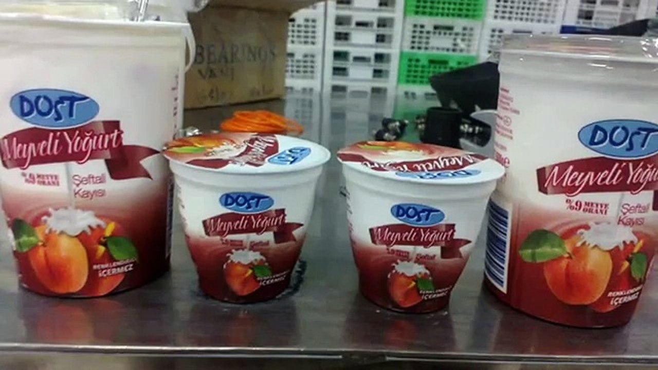 fruit yogurt filling machine