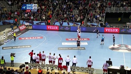 Coup de canon du milieu de terrain de Dusko Celica à la dernière minute (handball)