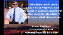 Sıradışı Müftü Vaazları- Allahın İpine Sarılın-Malzemeden Çalmayın