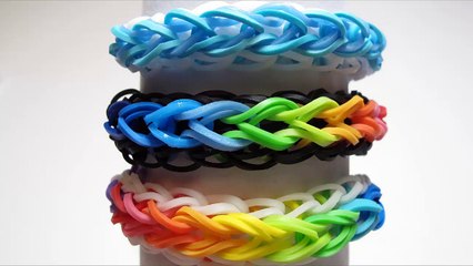 小雨滴手環(Raindrops Bracelets) - 彩虹編織器中文教學 Rainbow Loom