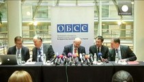 OSCE raises concerns over continuing fighting in Ukraine