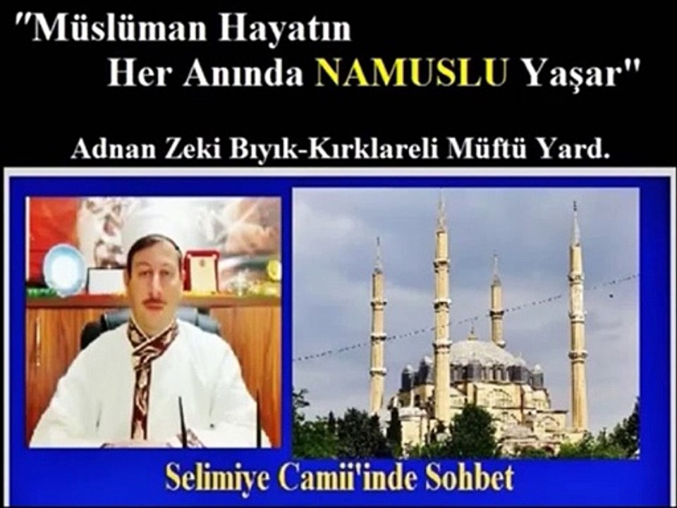 Sıradışı Müftü Kızdı-Kadın Yapınca kötü erkek yapınca elinin kiri Öyle mi?