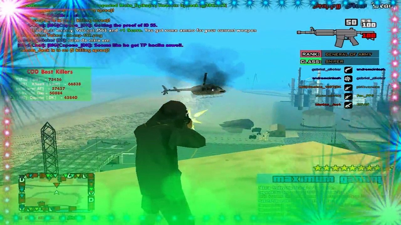 SAMP On Teh Kill Streak Montage Domino Teh LoneWolf