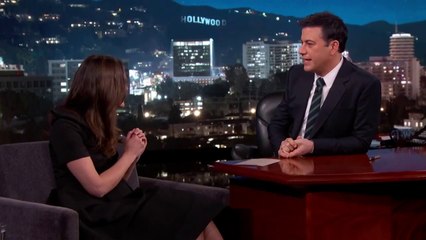 Keira Knightley Gets Baby Advice from Jimmy Kimmel