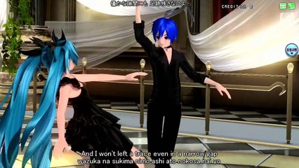 60fps カンタレラ Cantarella   Hatsune Miku KAITO 初音ミク カイト Project DIVA English lyrics Romaji subtitles