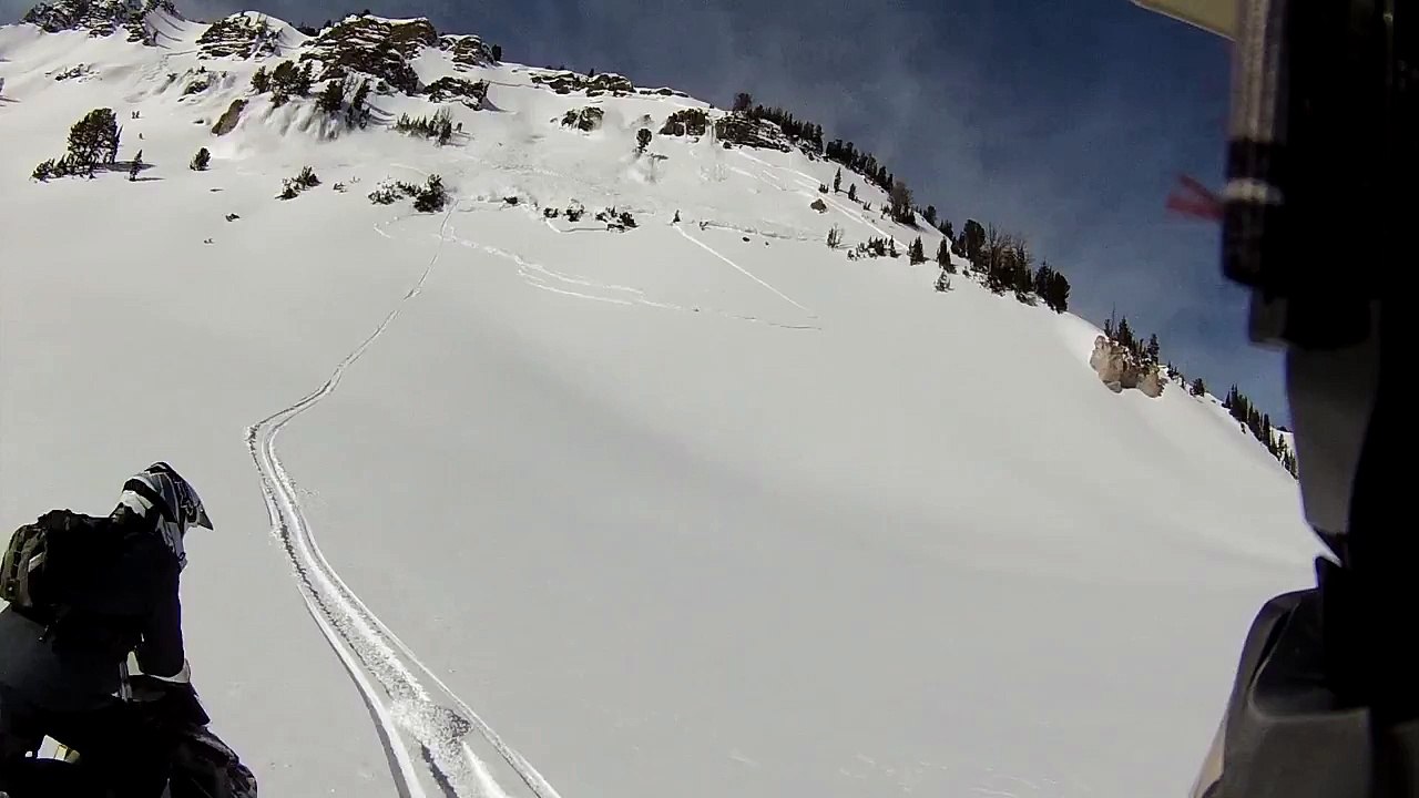 catches an avalanche