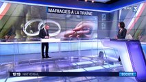 Le nombre de mariages en France au plus bas