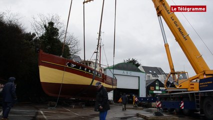 Douarnenez. La dernière pinasse sardinière classée monument historique