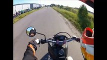 Crazy Stunts Gone Wrong- Extreme Stupid Fails- Motorcycle Crashes Caught on Camera