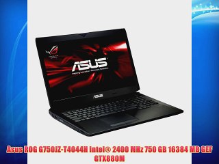 Asus ROG G750JZ-T4044H Intel? 2400 MHz 750 GB 16384 MB GEF GTX880M